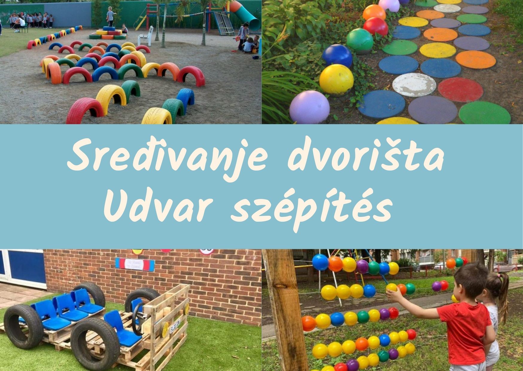 Udvar szépítés